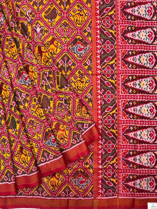 Red & Musterd Narikunj adtala Patola