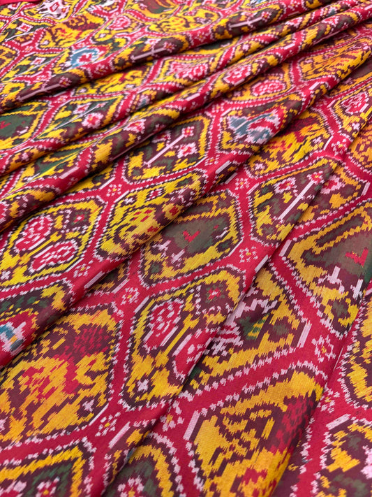 Red & Musterd Narikunj adtala Patola