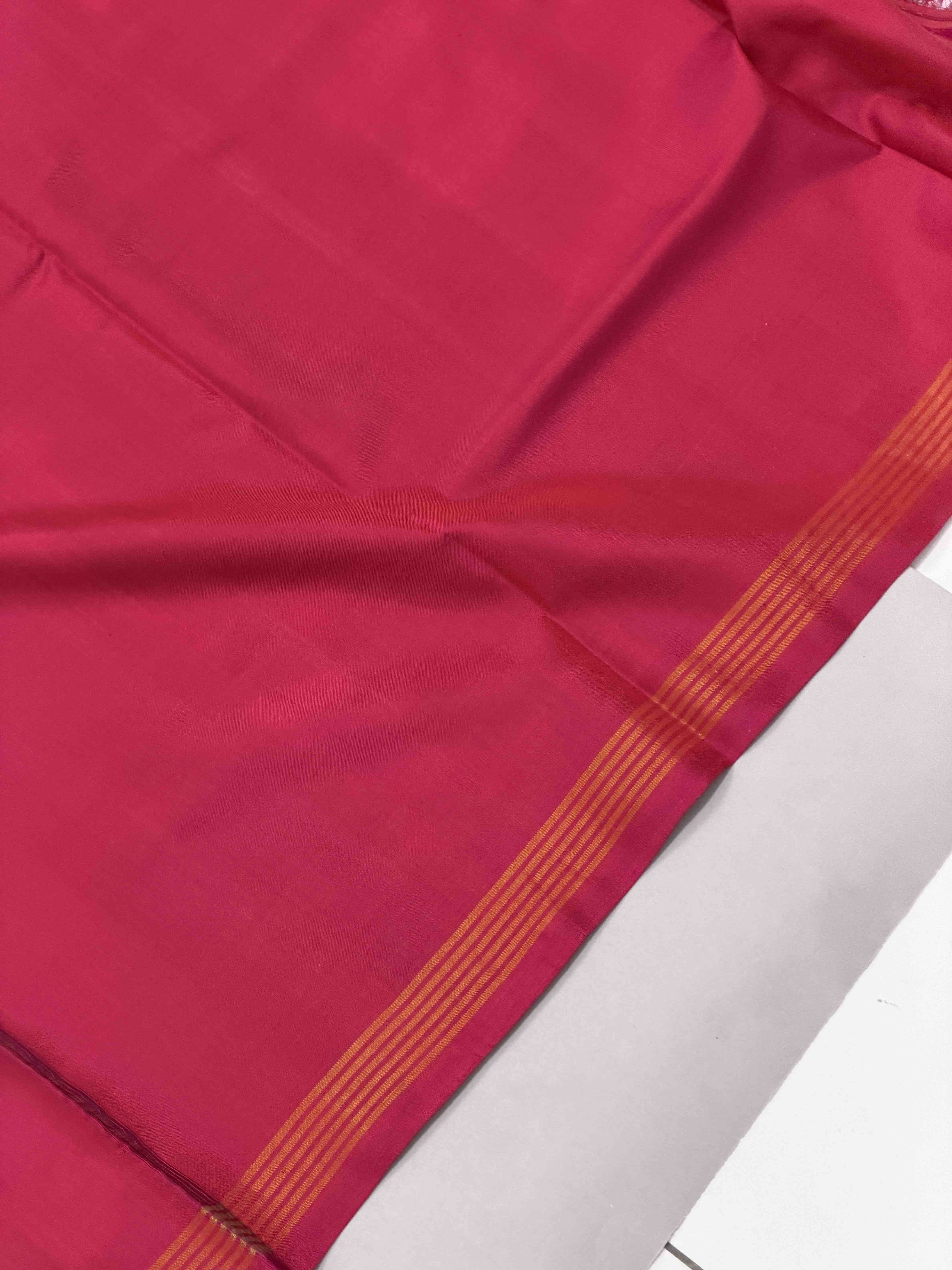 Pink & Pista narikunj Patola Saree