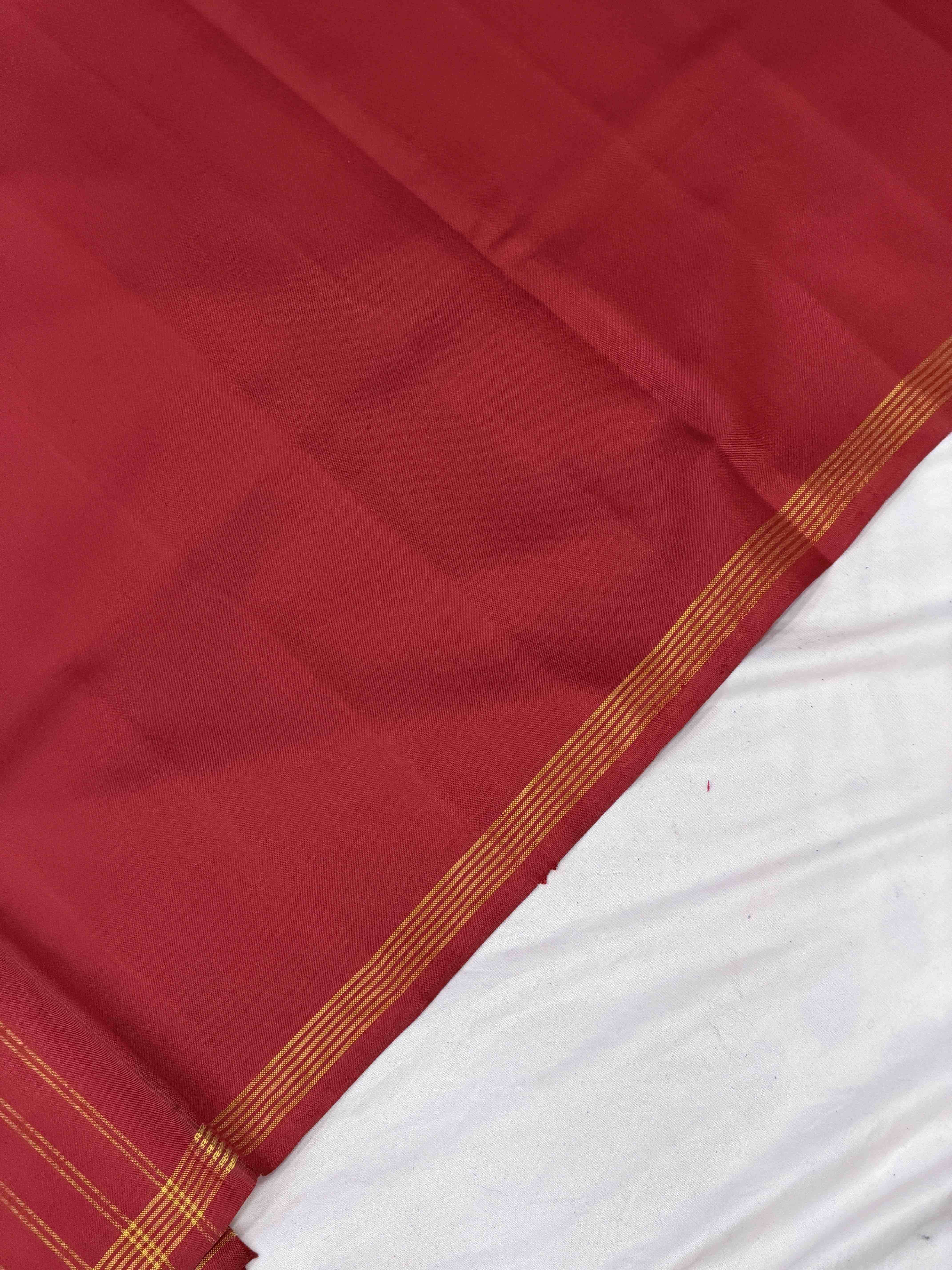 Red & Green Chandabhat Patola Saree