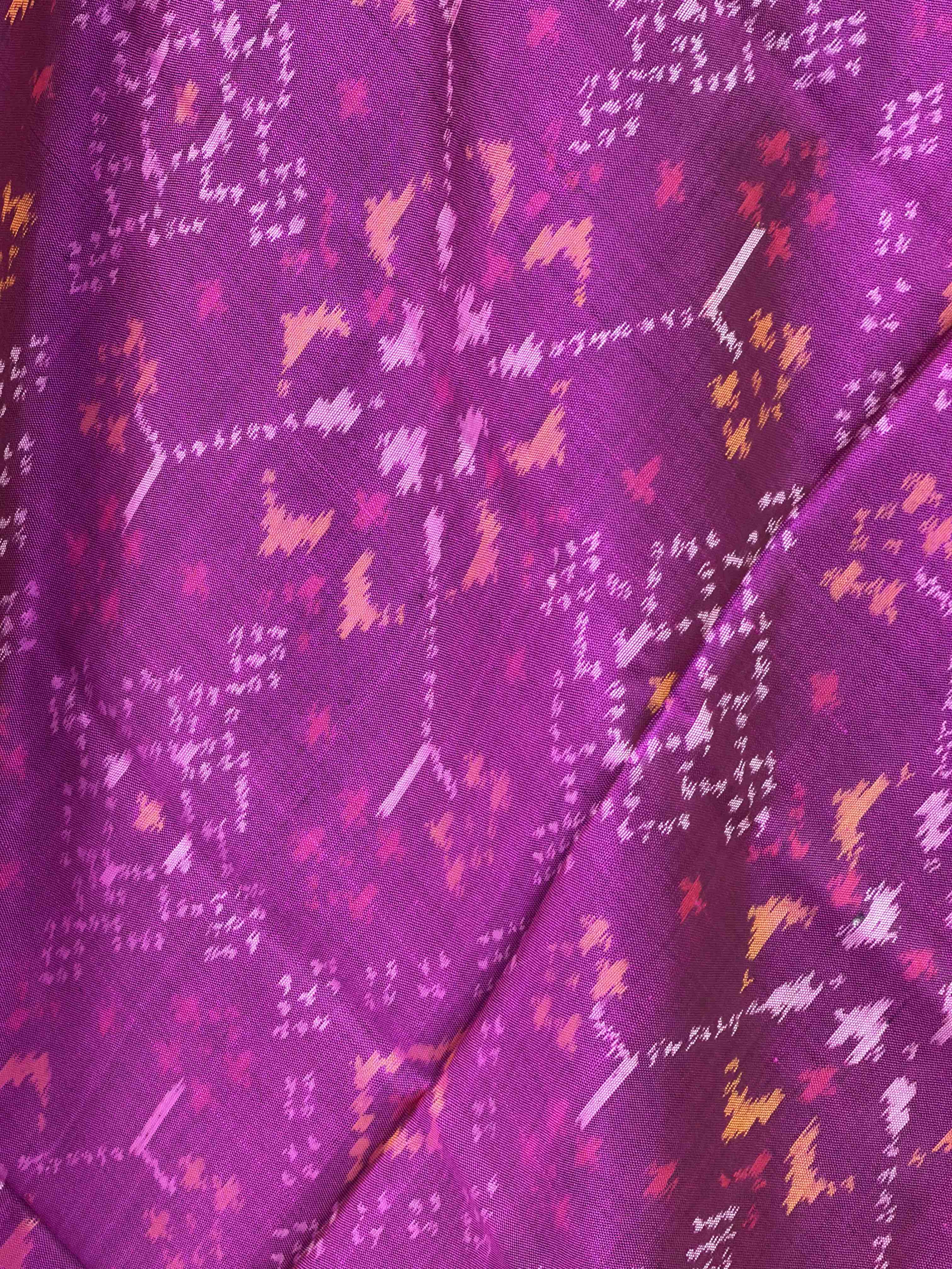 Small dupatta in magenta navaratan designs woven