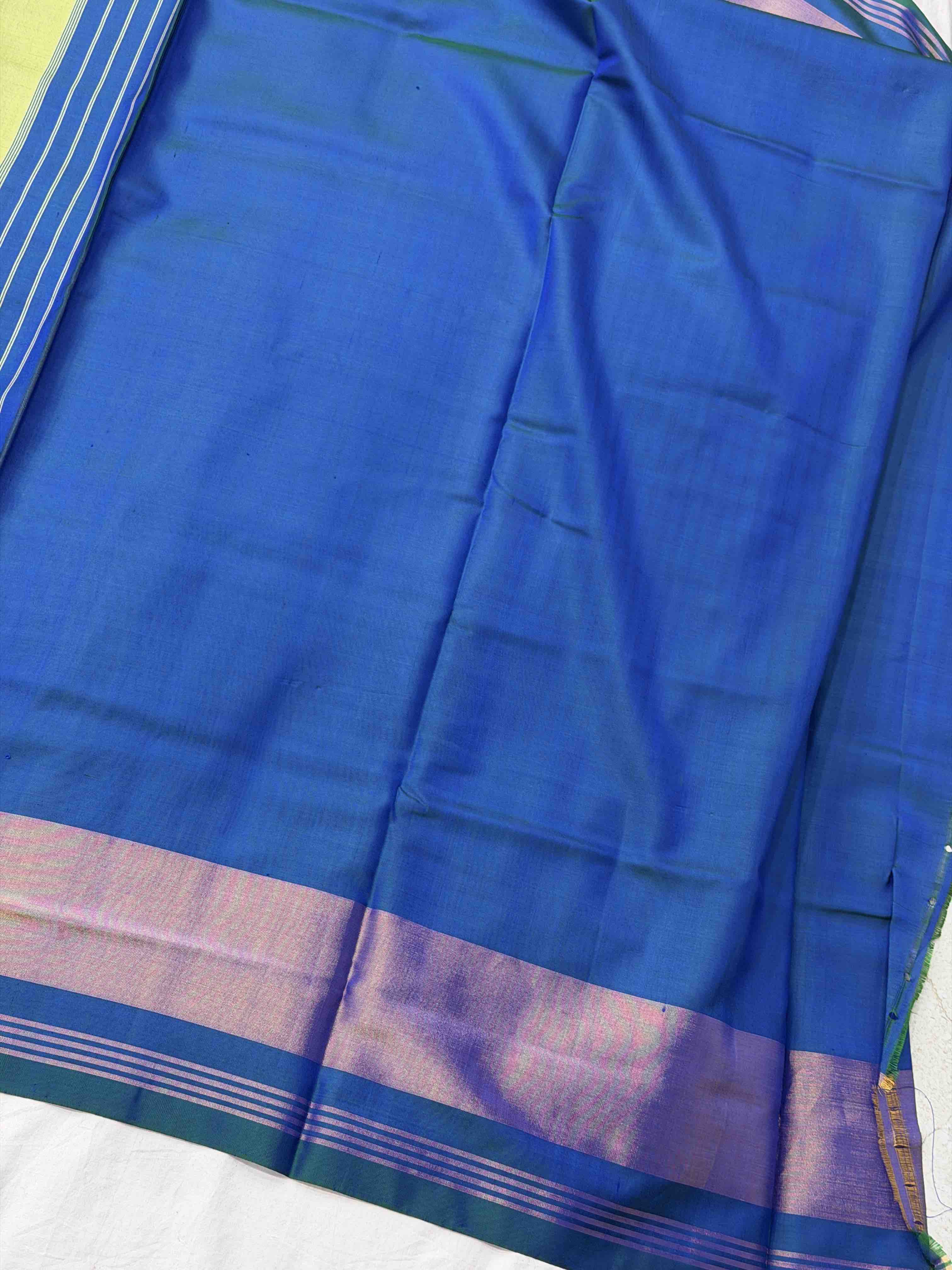 Peacock blue panchanda Rajkot Patola Saree