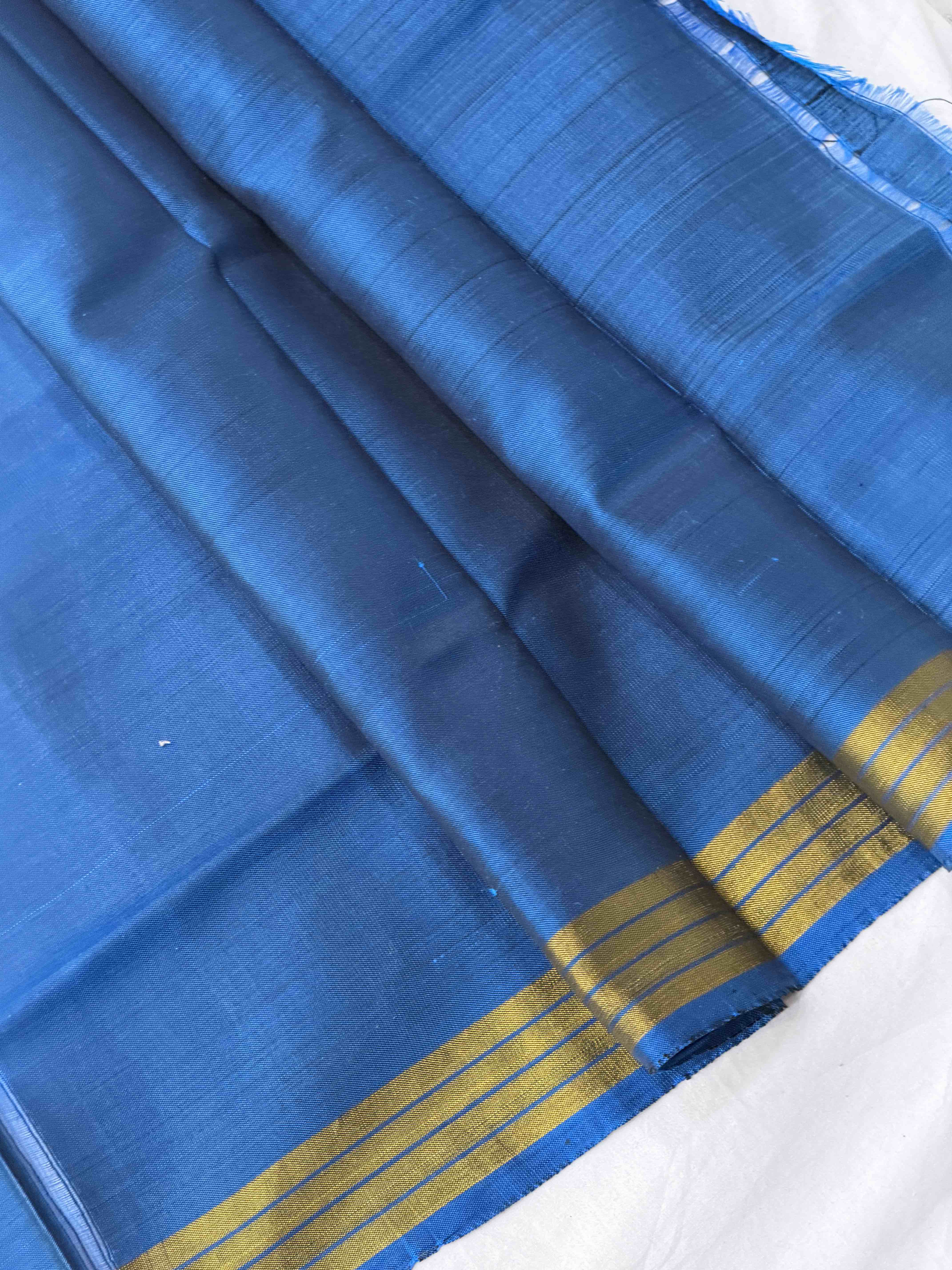 Turquoise Manekbhat Rajkoti Patola Saree