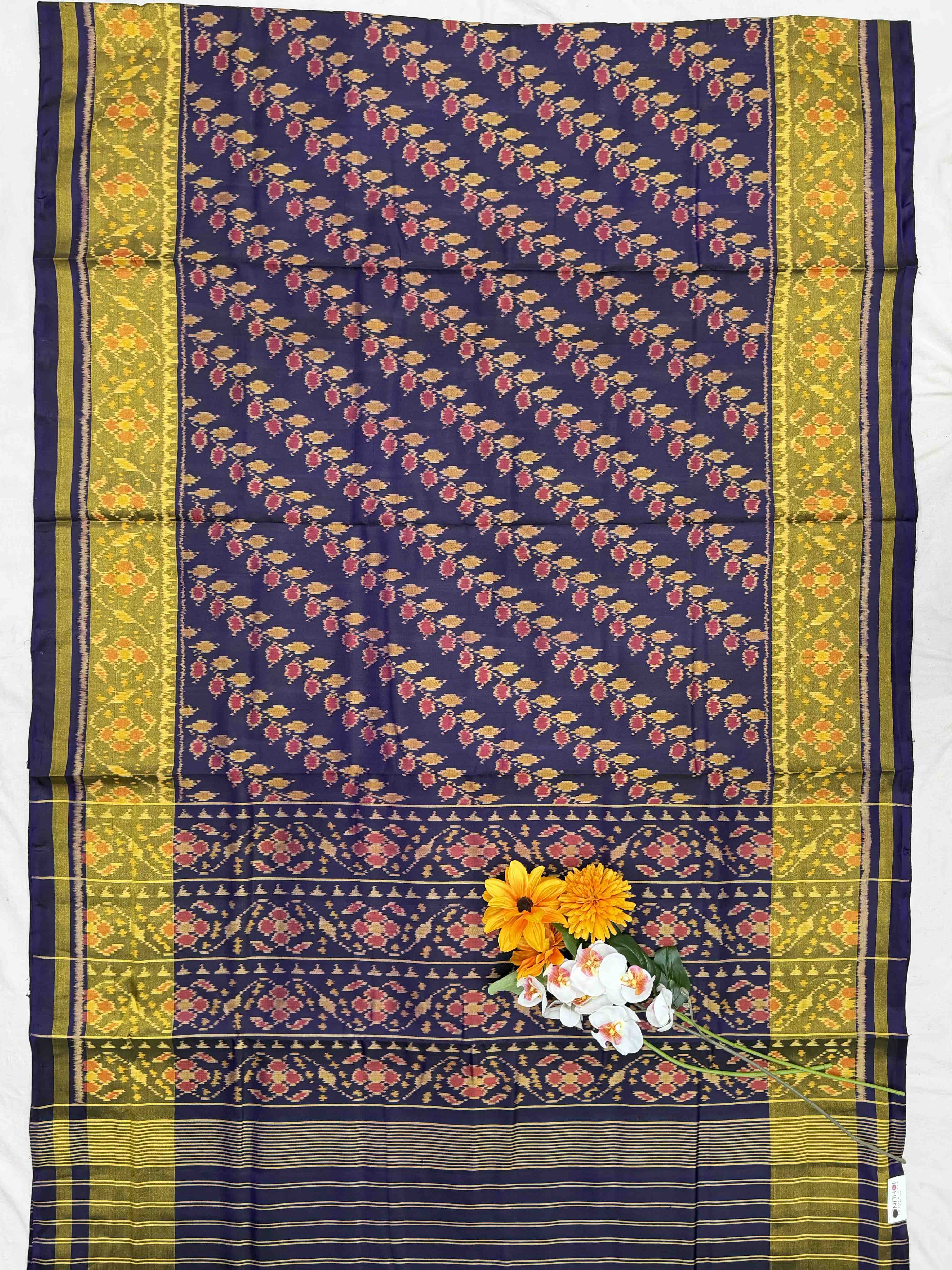 Purple ambadal Rajkot Patola Saree