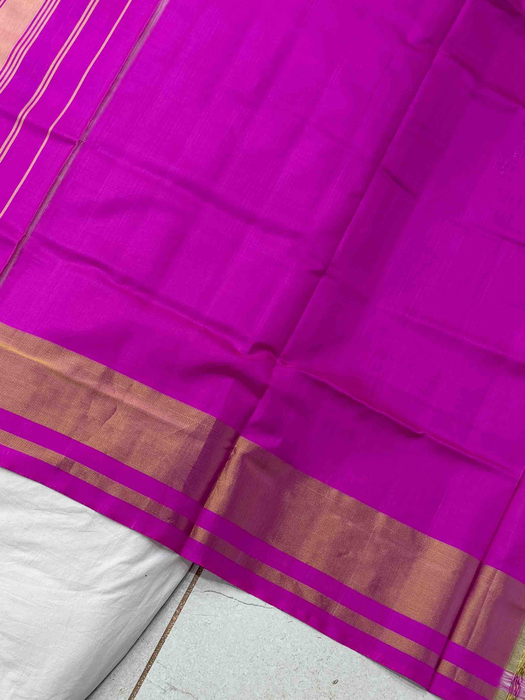 Pink & purple Designer Patola Saree