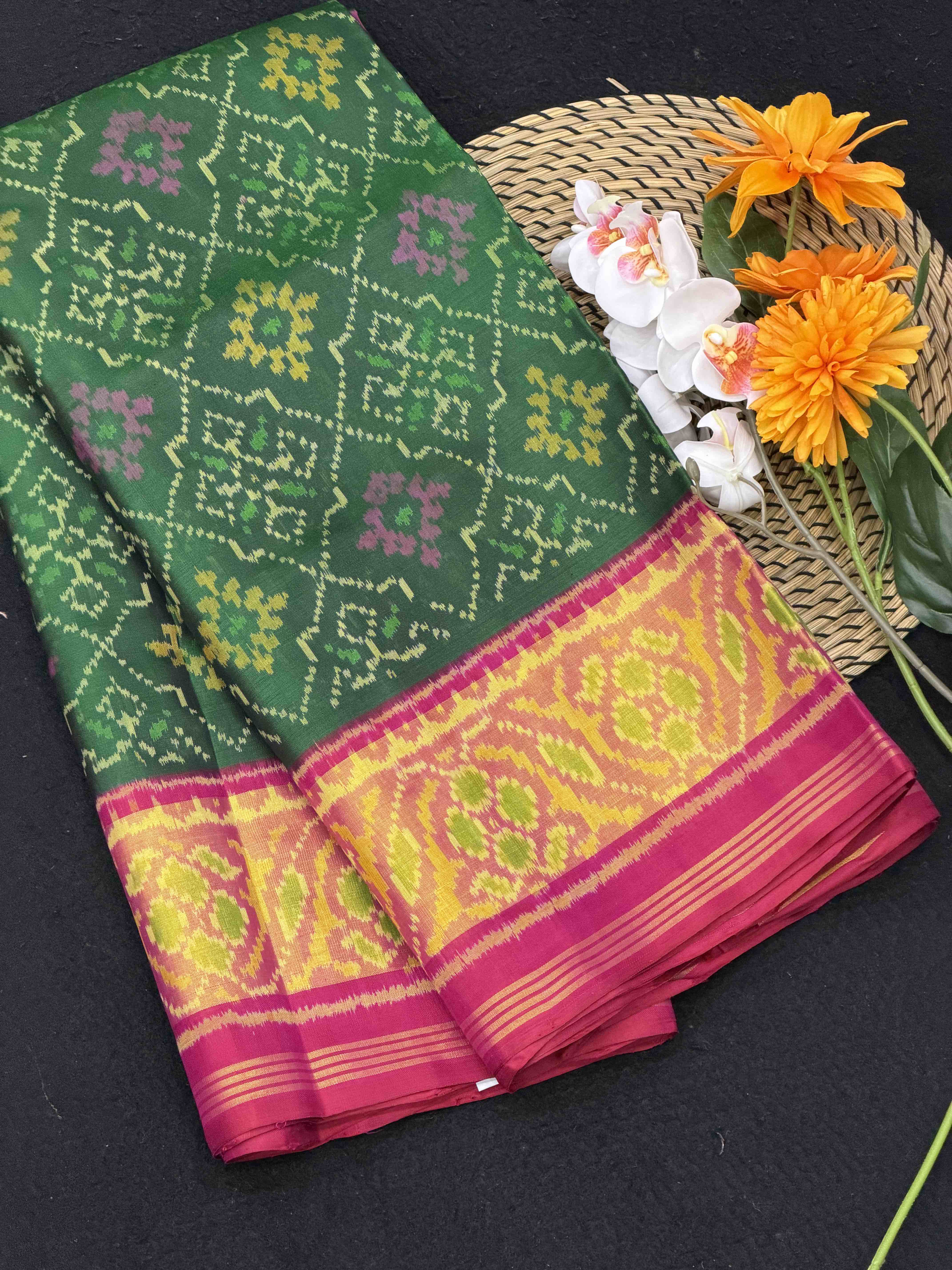 Pink & Green Chandabhat