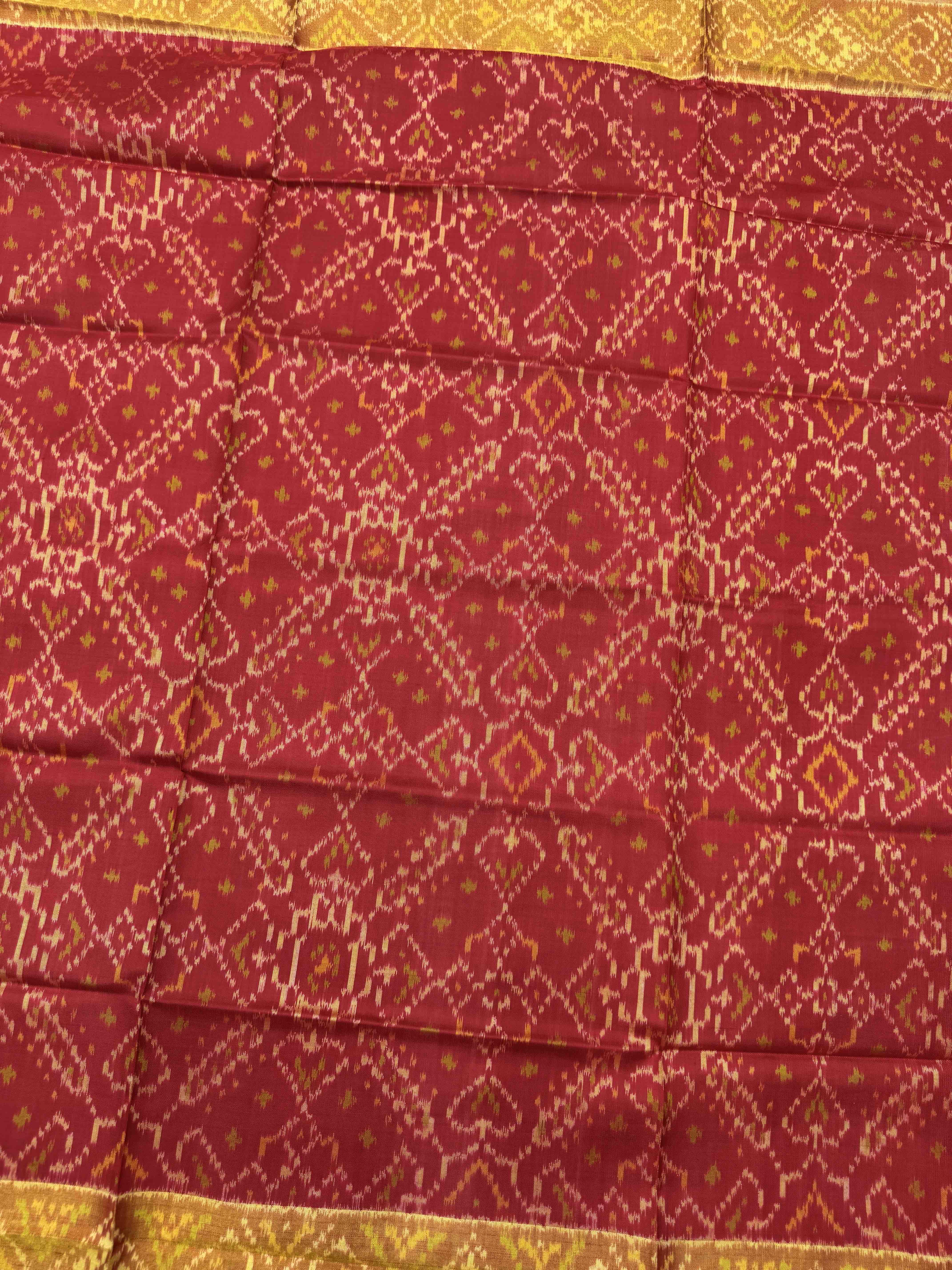 Red & Manekchowk Patola Dupatta