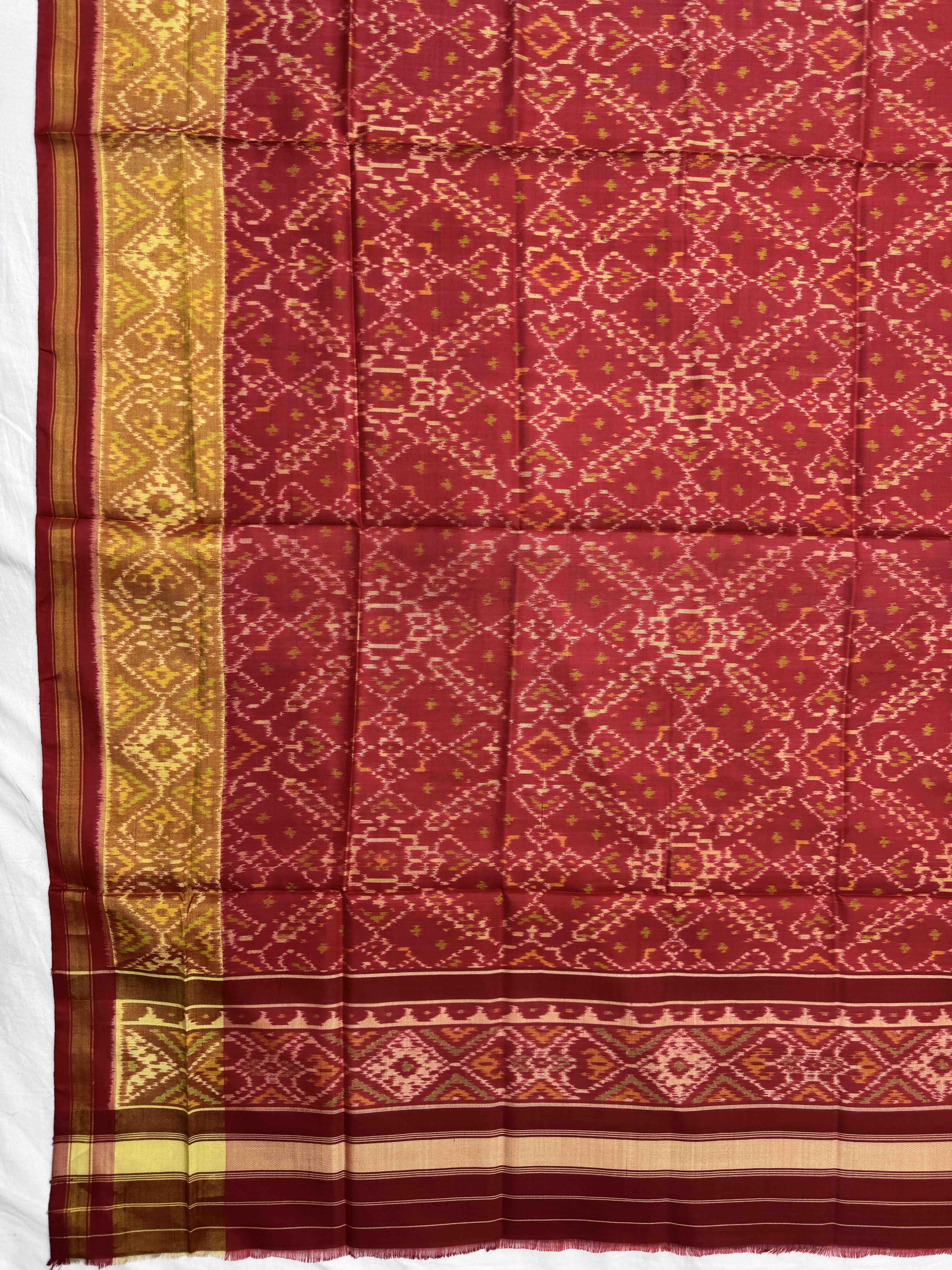Red & Manekchowk Patola Dupatta