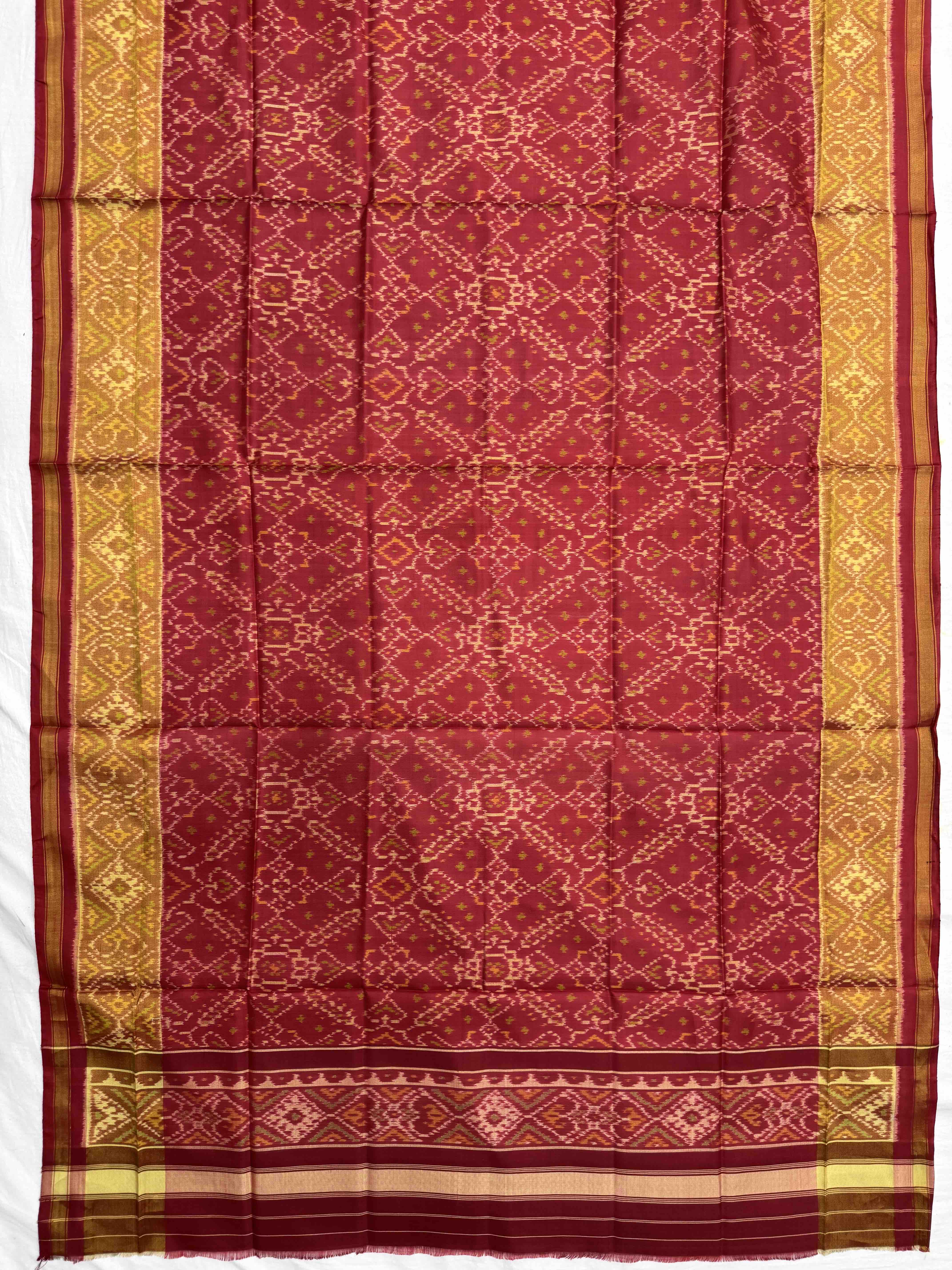 Red & Manekchowk Patola Dupatta