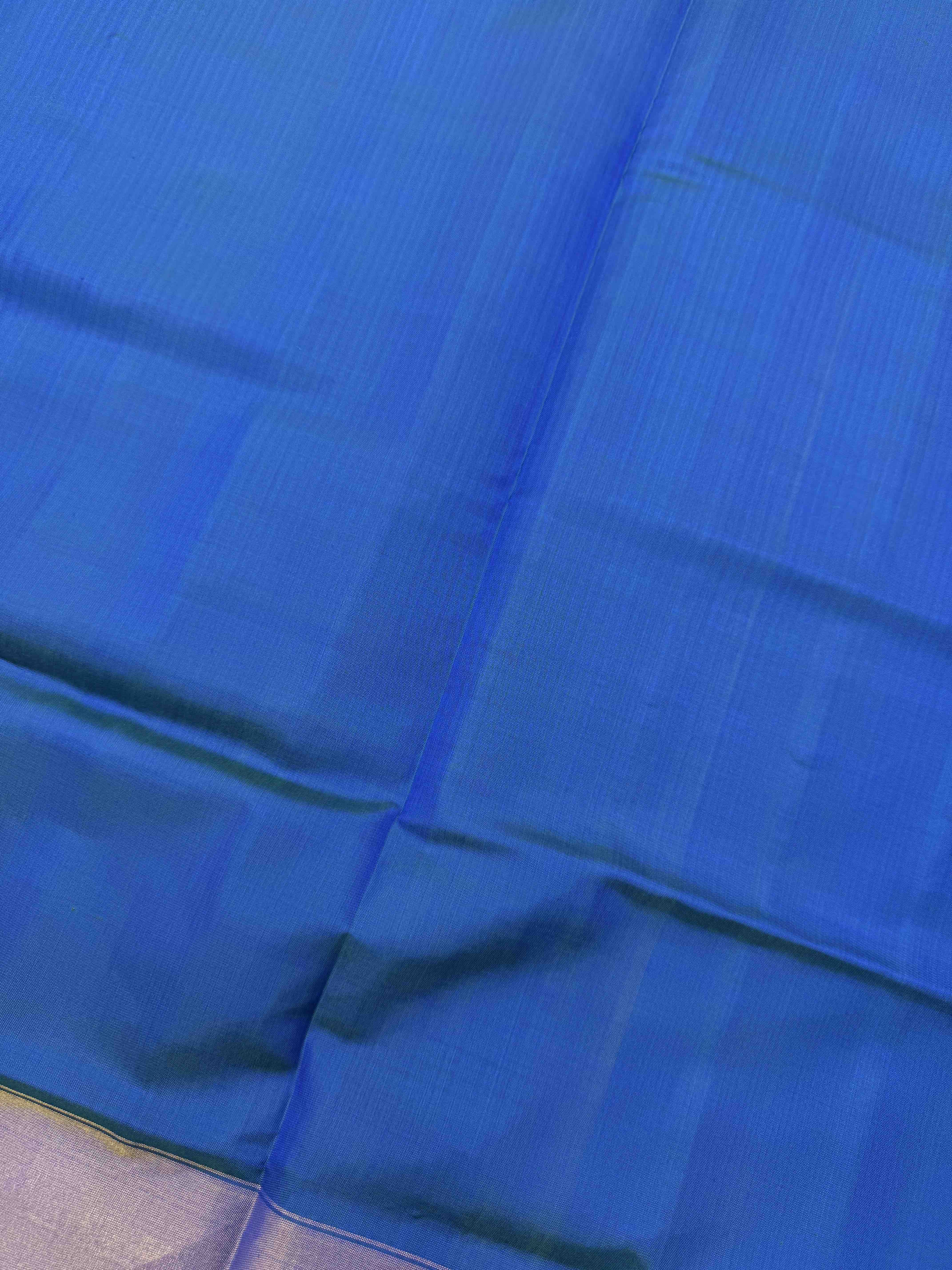 Blue & Sky with Manekchowk Scut Border Patola Lehenga Choli
