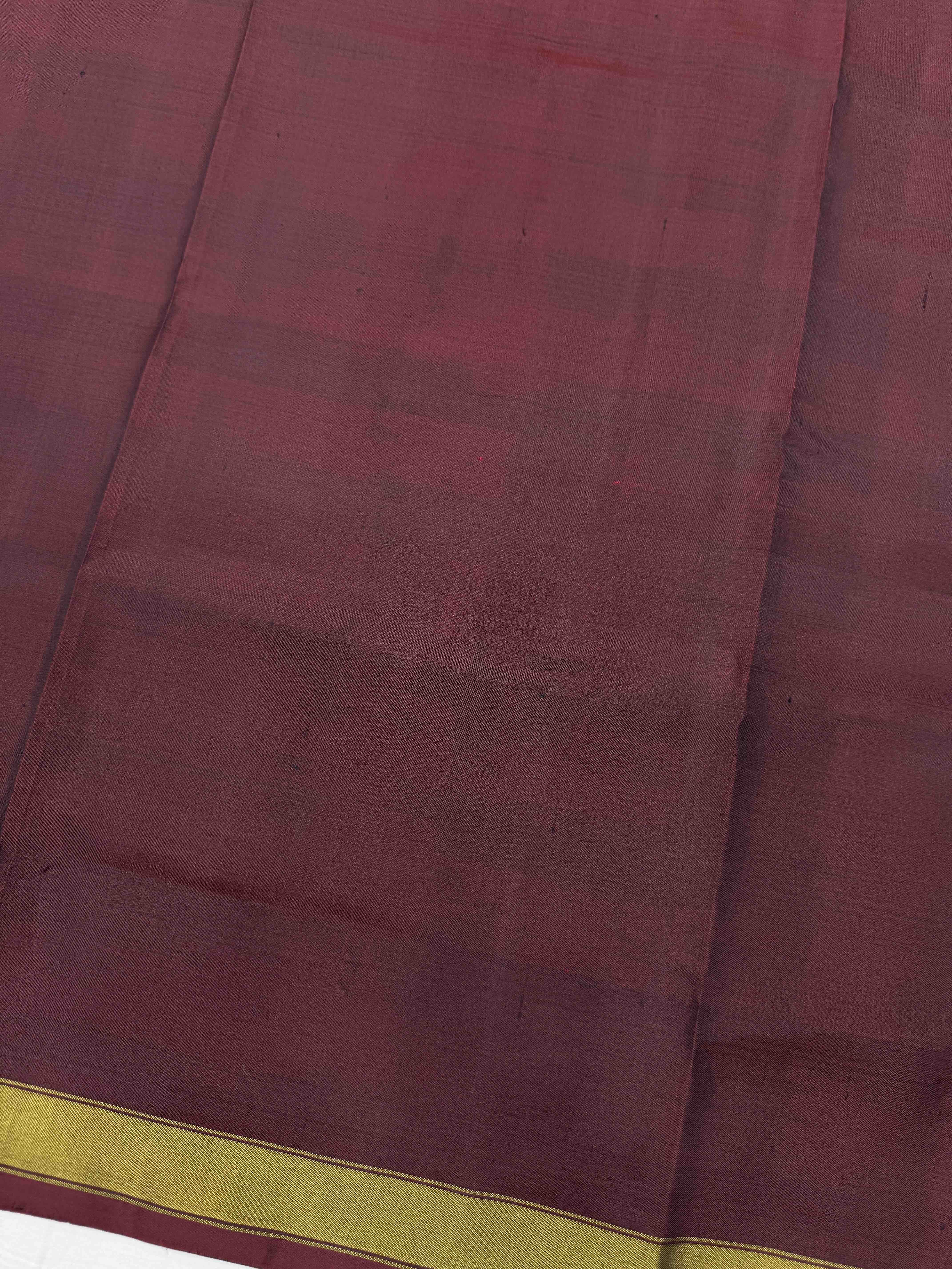 Maroon & Red Panchanda with Doted Patola Dress