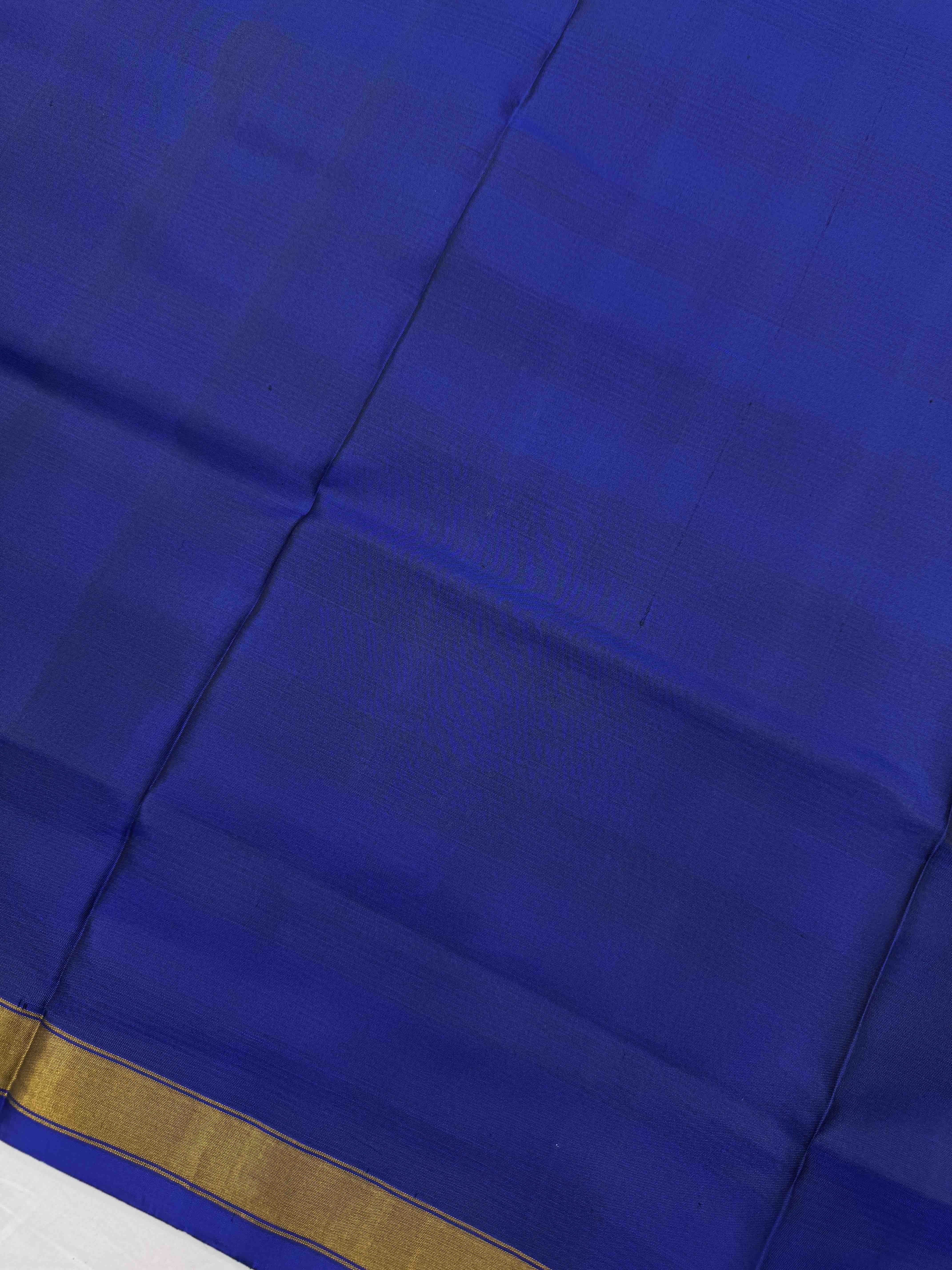 Blue & Purple Fancy with Booty Patola Dress