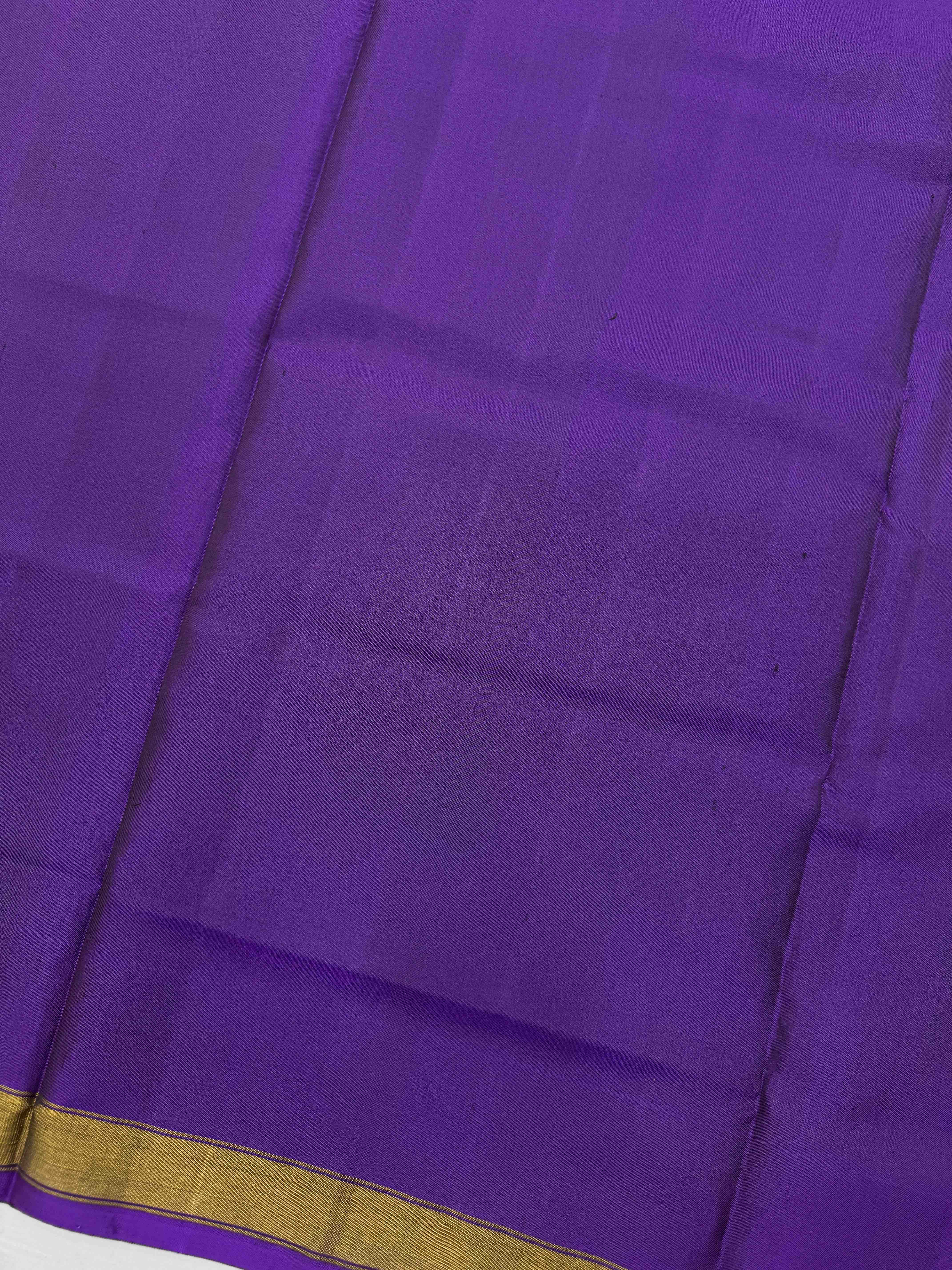 Purple & Pink Chhabdi with Fancy Circle Design Patola Dress