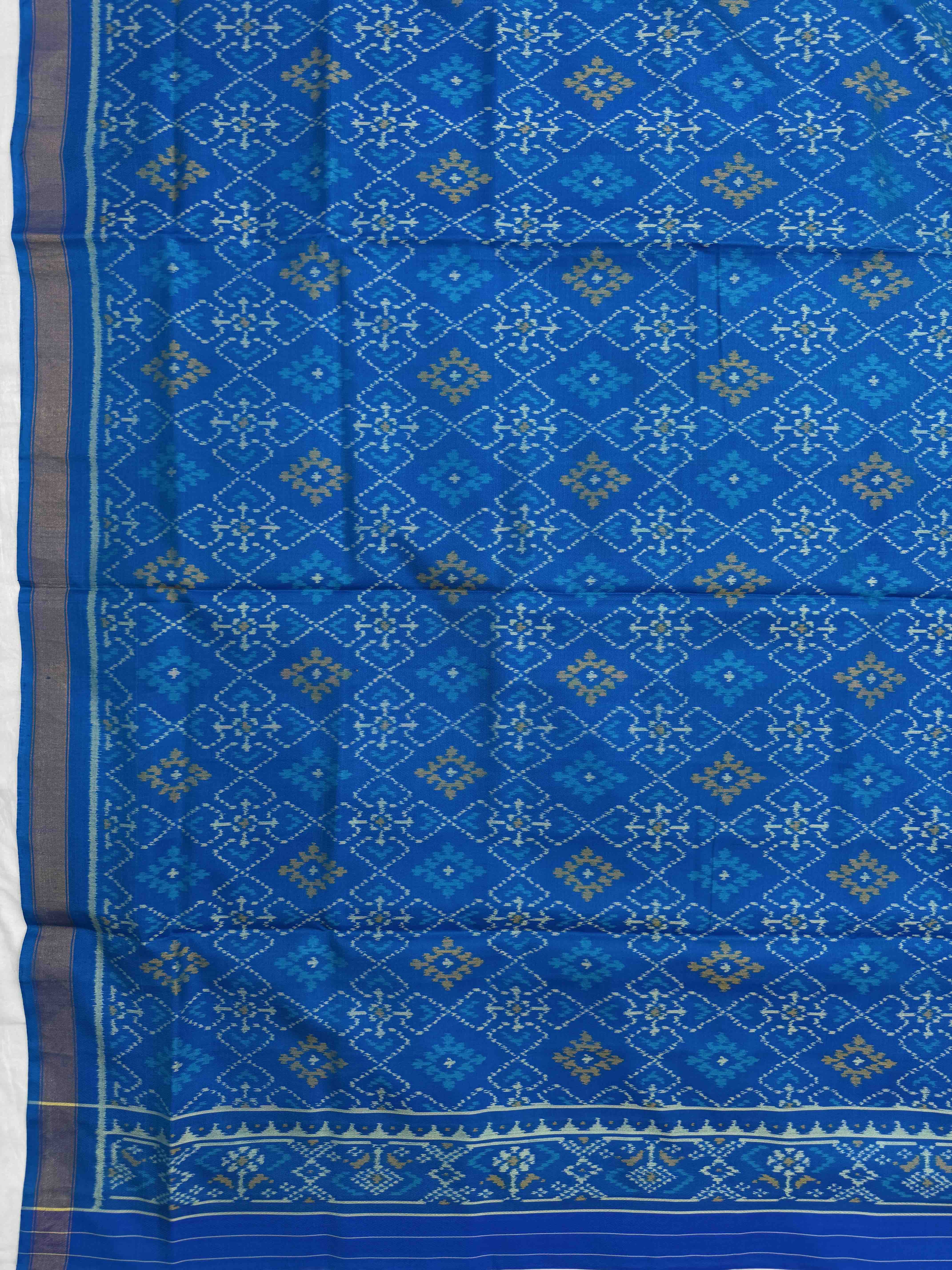 Sky Blue Panchanda with Boody Patola Dress