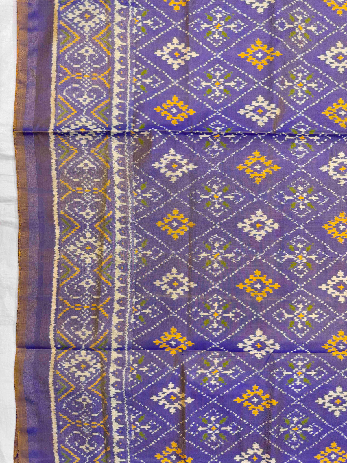Light Purple Panchanda Rajkot Patola Saree