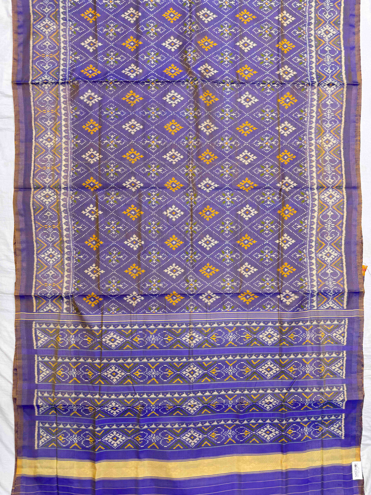 Light Purple Panchanda Rajkot Patola Saree
