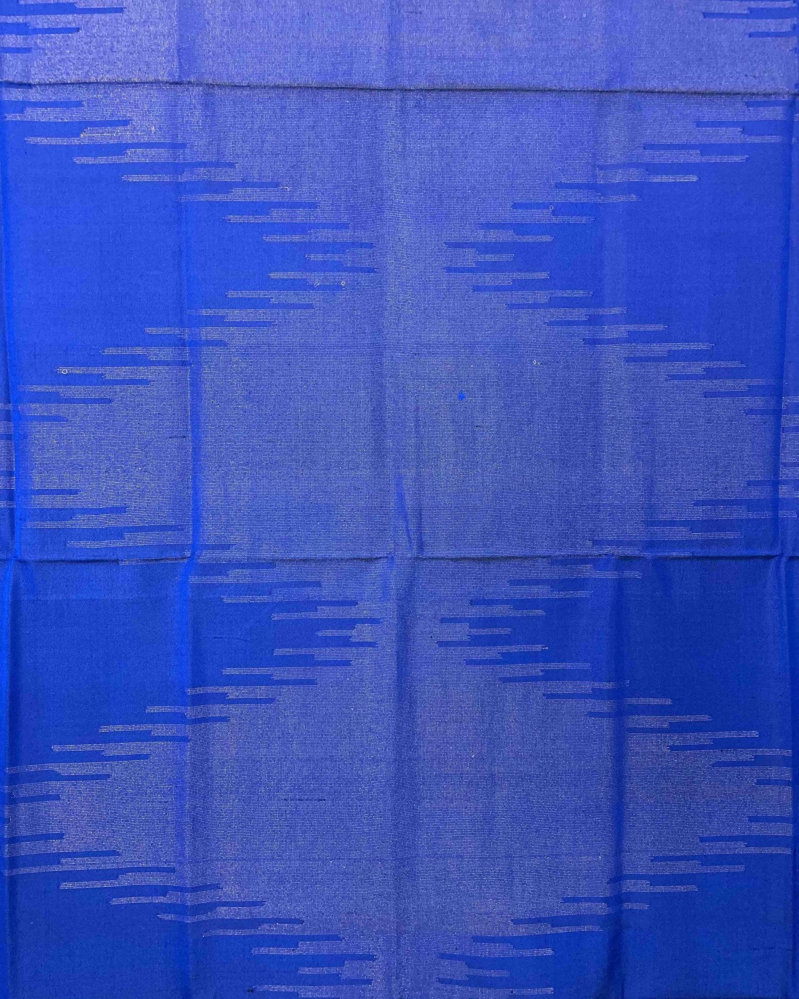 Blue Plain Fancy with Zari Patola Dupatta - SindhoiPatolaArt