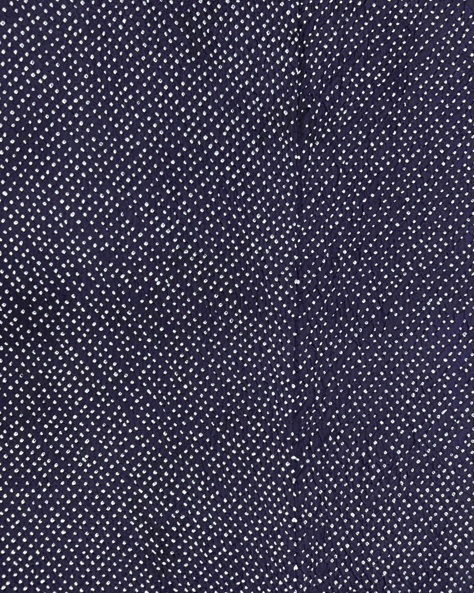 Dark Blue Gajji Silk Bandhani Dupata - SindhoiPatolaArt