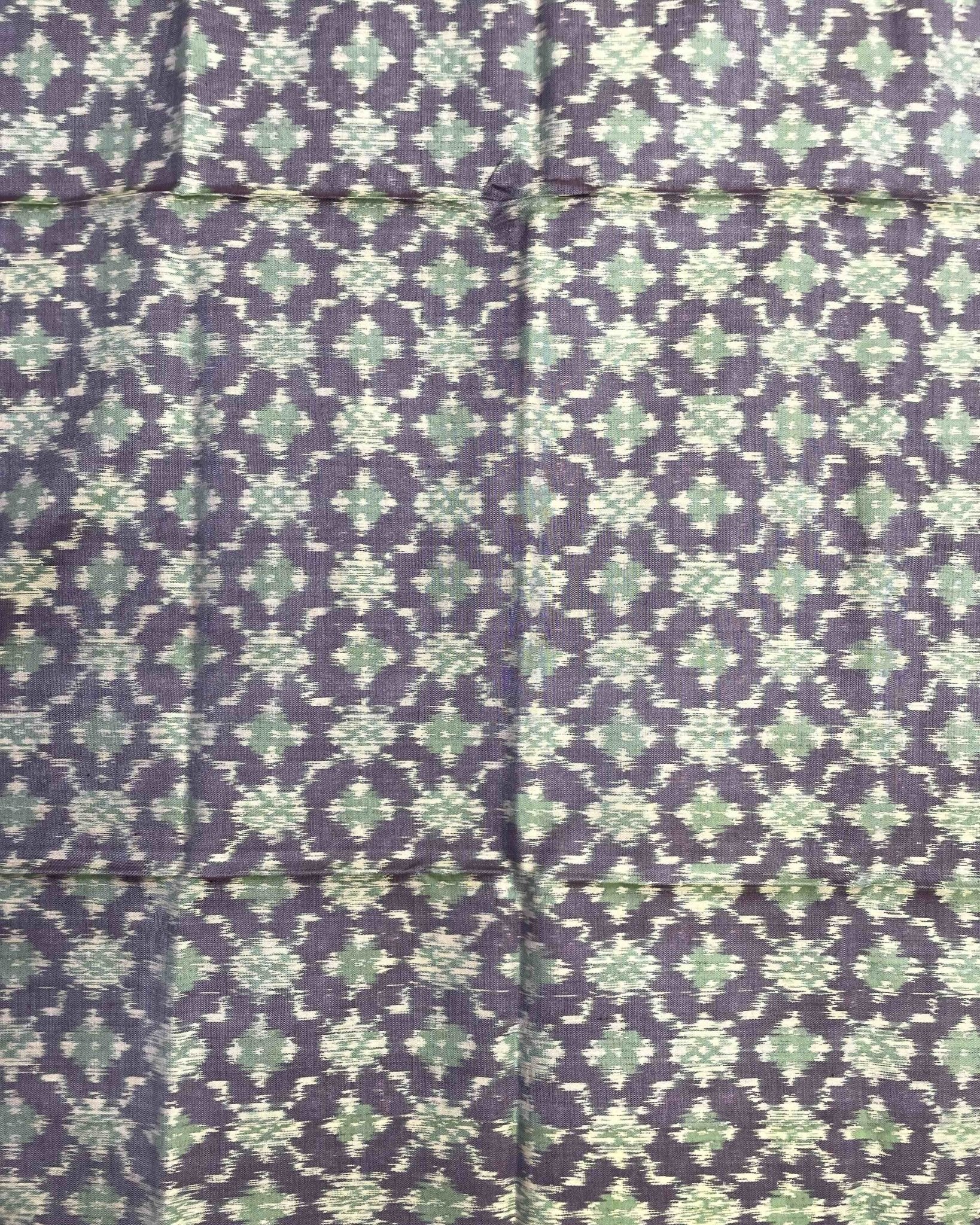 Onion Grey Buttonful Design Patola Dupatta - SindhoiPatolaArt