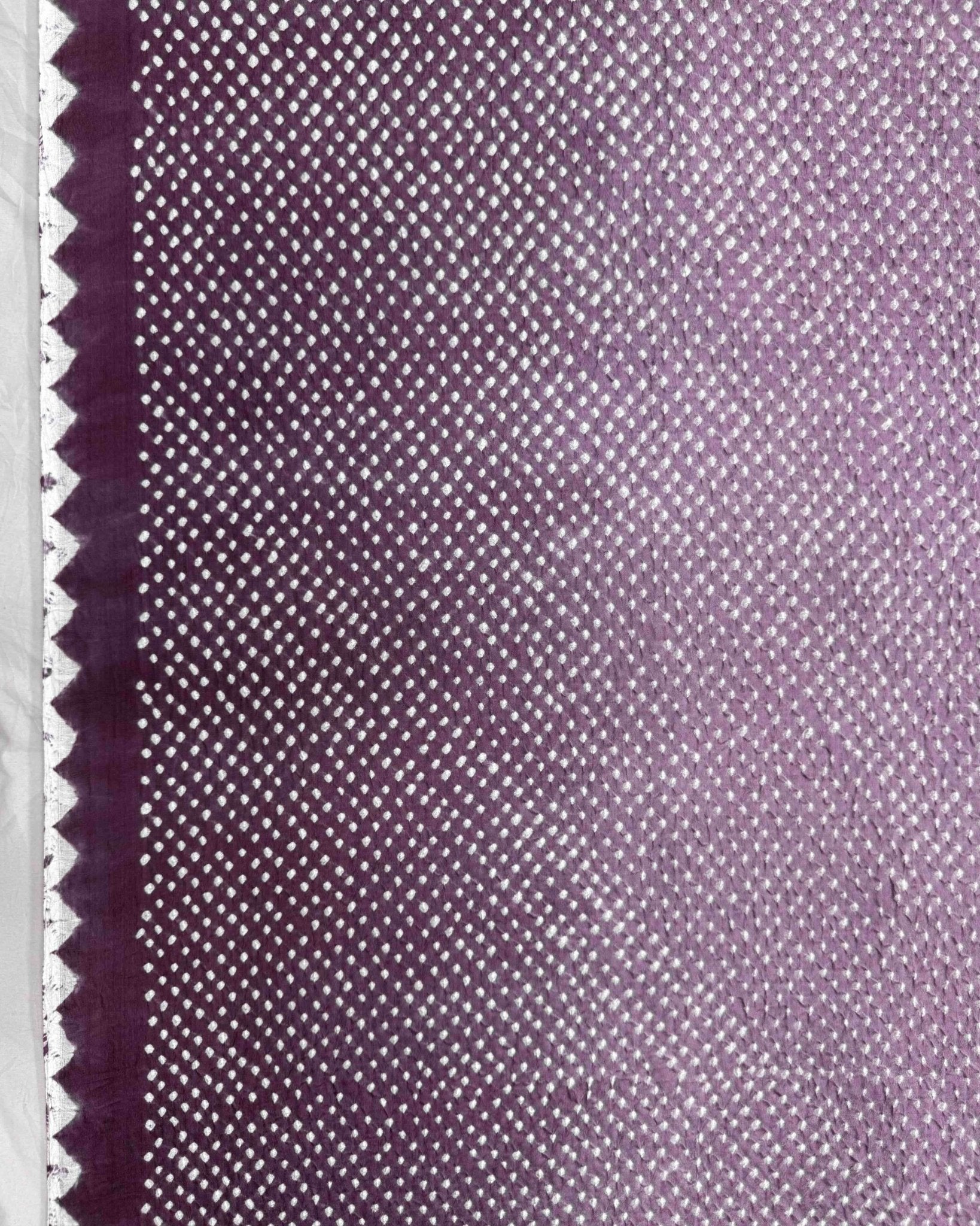 Onion Shaded Gajji Silk Bandhani Dupatta - SindhoiPatolaArt