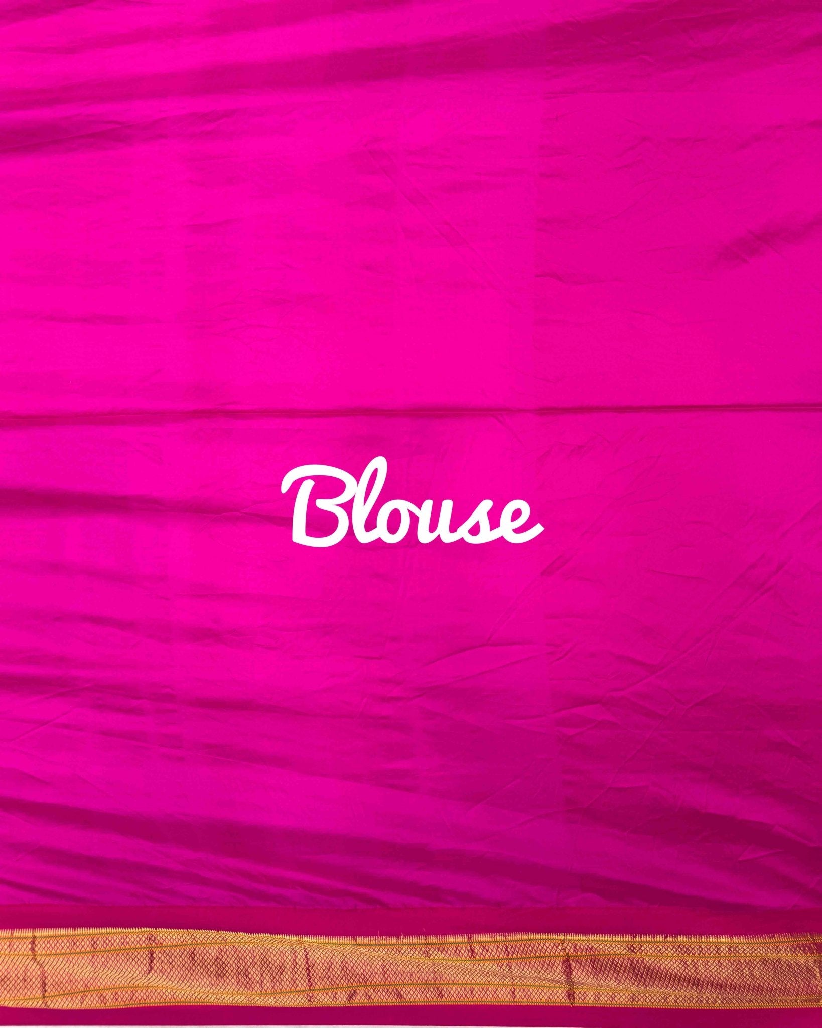 Pink & Sky Blue Paithani Bandhani Saree - SindhoiPatolaArt