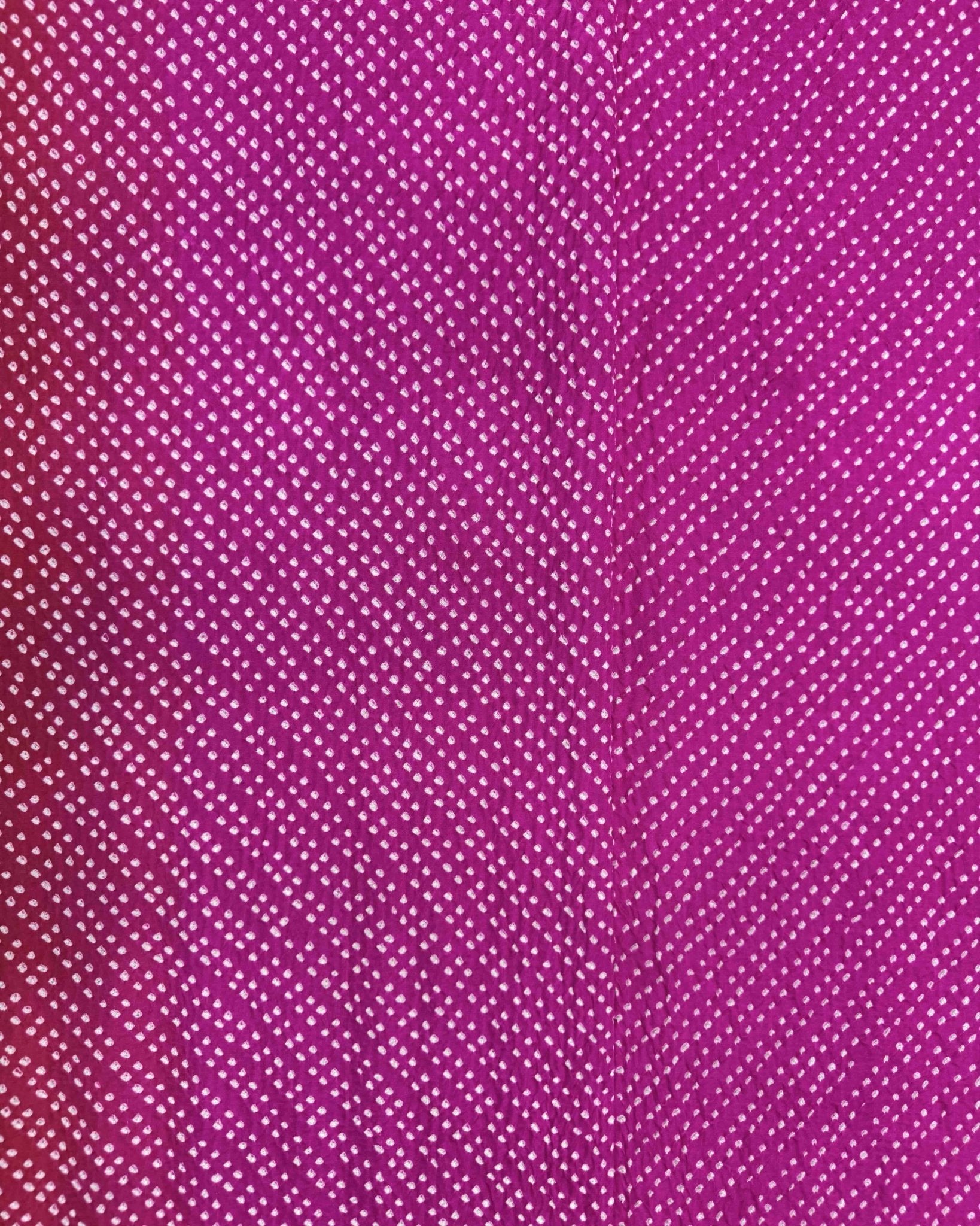 Red & Pink Shaded Gajji Silk Bandhani Dupatta - SindhoiPatolaArt