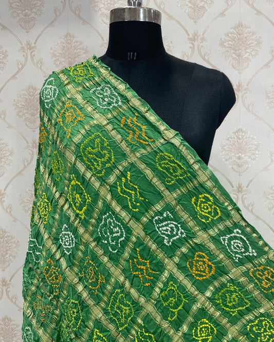 Bandhani Dupatta - SindhoiPatolaArt