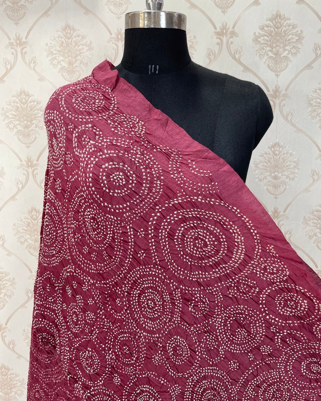 Bandhani Dupatta - SindhoiPatolaArt