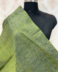 Mehendi Green Distortion With Narikunj Pallu Patola Stole