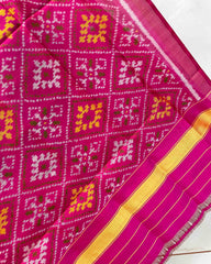 Pink Panchanda Designer Patola Dupatta