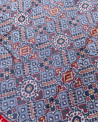Red & Grey Manekchowk Designer Patola Saree