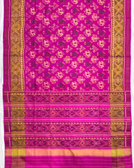 Pink Narikunj Designer Patola Saree