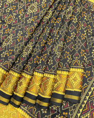 Black Navratan Designer Patola Saree