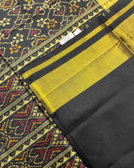 Black Navratan Designer Patola Saree
