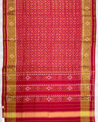 Red Booty Designer Patola Saree