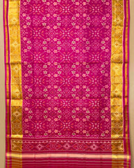 Pink Navratan Designer Patola Dupatta
