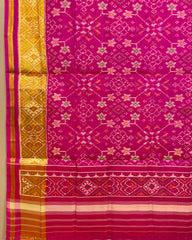 Pink Navratan Designer Patola Dupatta