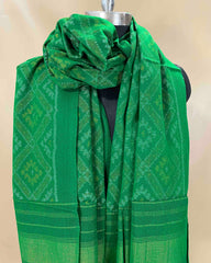 Green Panchanda Designer Patola Shawl