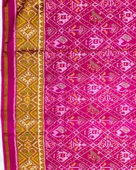Pink Narikunj Designer Patola Saree