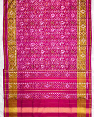 Pink Narikunj Designer Patola Saree