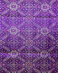 Purple Manekchowk Designer Patola Dupatta