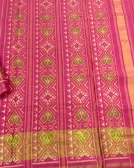 Light Pink Narikunj Designer Patola Saree