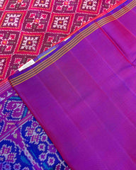 Purple & Pink Panchanda Patola Saree