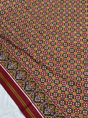 Natural Dyes Buttonful design Patan Patola