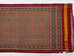 Natural Dyes Buttonful design Patan Patola