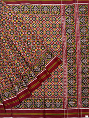Natural Dyes Buttonful design Patan Patola