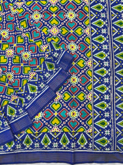 Blue vhoragaji Patan Patola