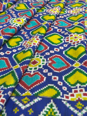 Blue vhoragaji Patan Patola