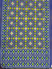 Blue vhoragaji Patan Patola