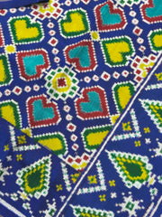 Blue vhoragaji Patan Patola